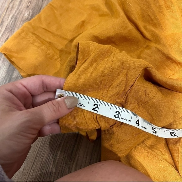 Anthropologie Maeve Linen Luana Utility Romper - Picture 10 of 11